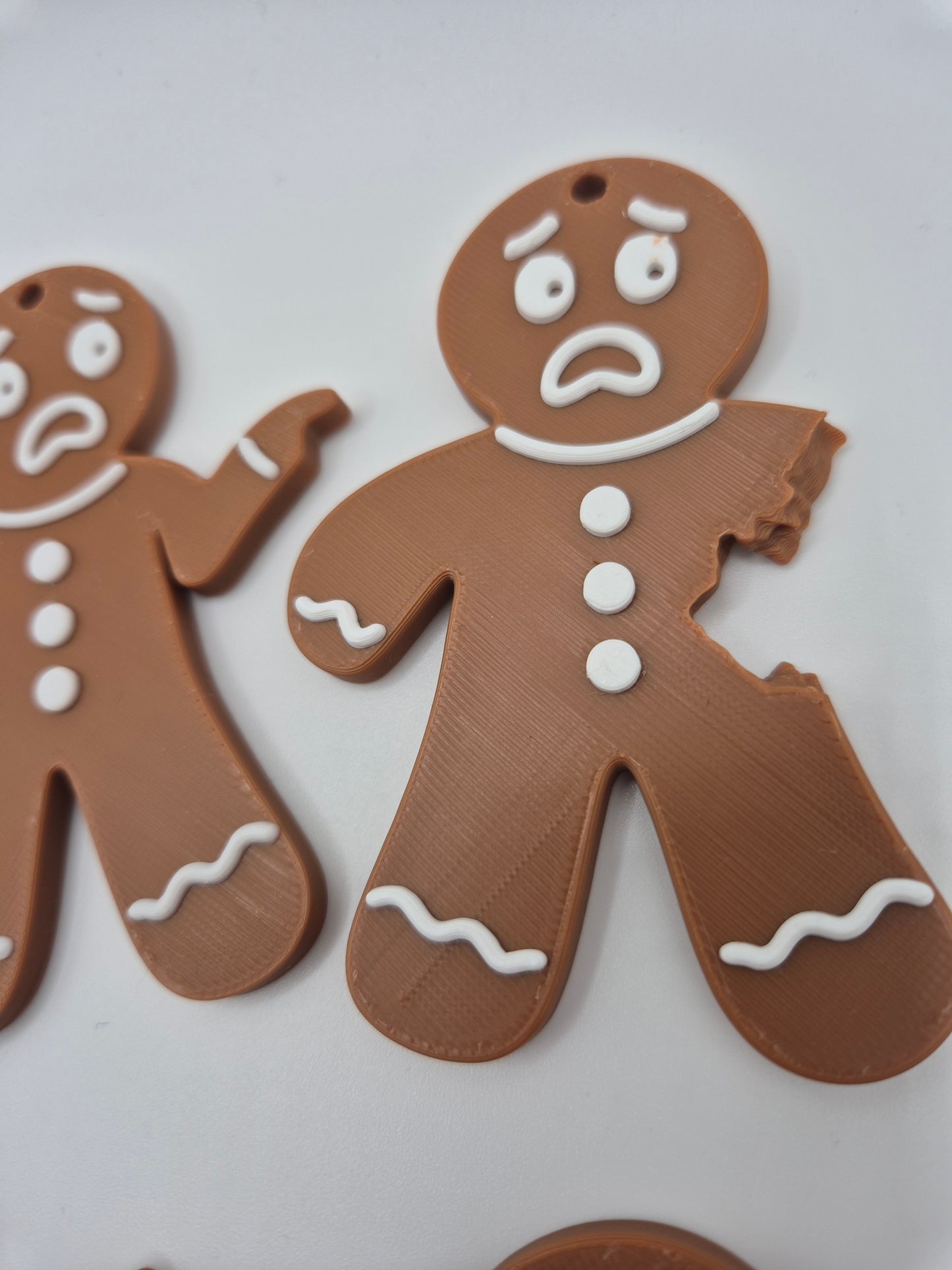 🎄 The Crumb Squad – Gingerbread Ornaments (Set of 6) | Funny Christmas Tree Decorations.