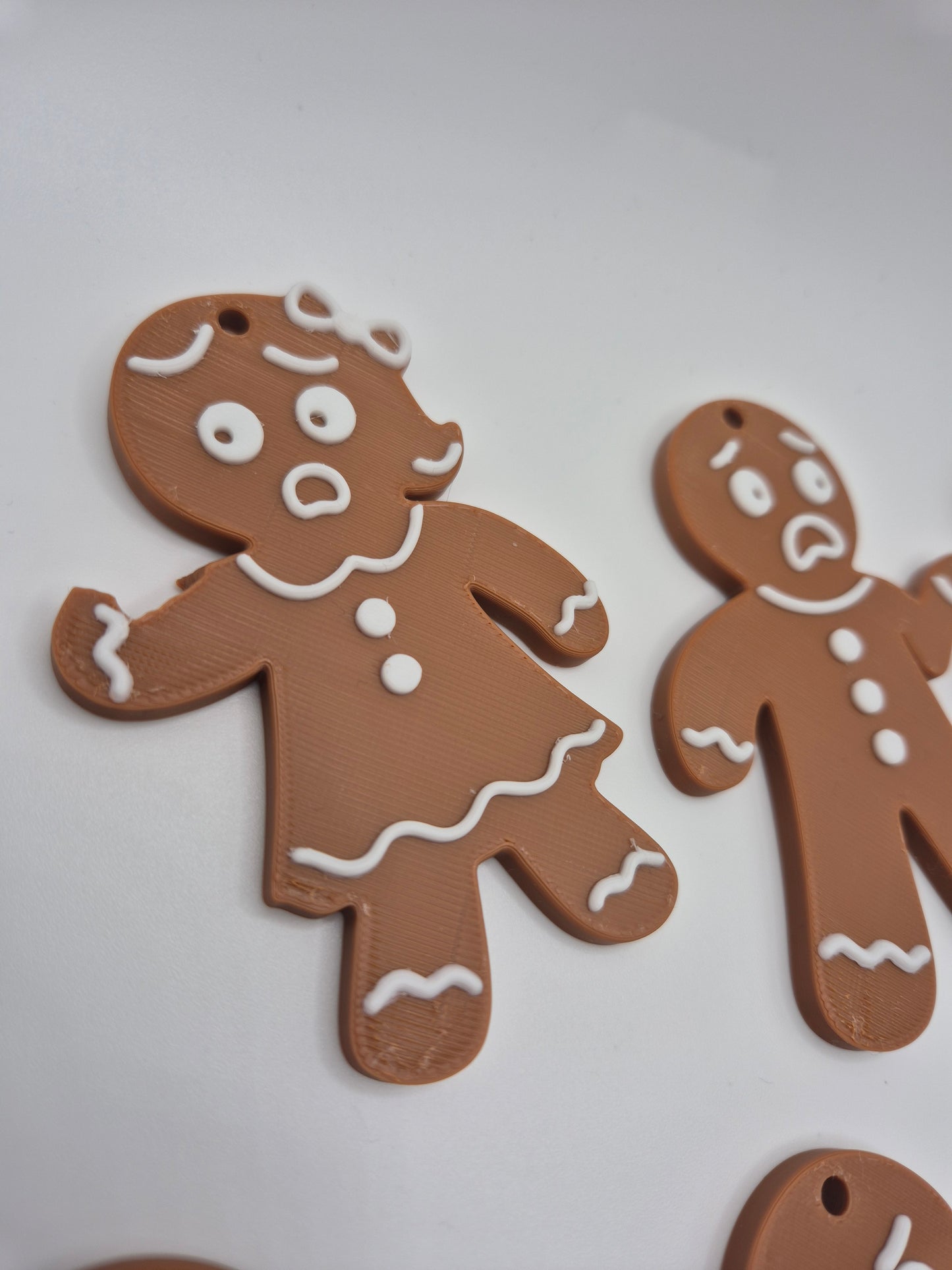 🎄 The Crumb Squad – Gingerbread Ornaments (Set of 6) | Funny Christmas Tree Decorations.