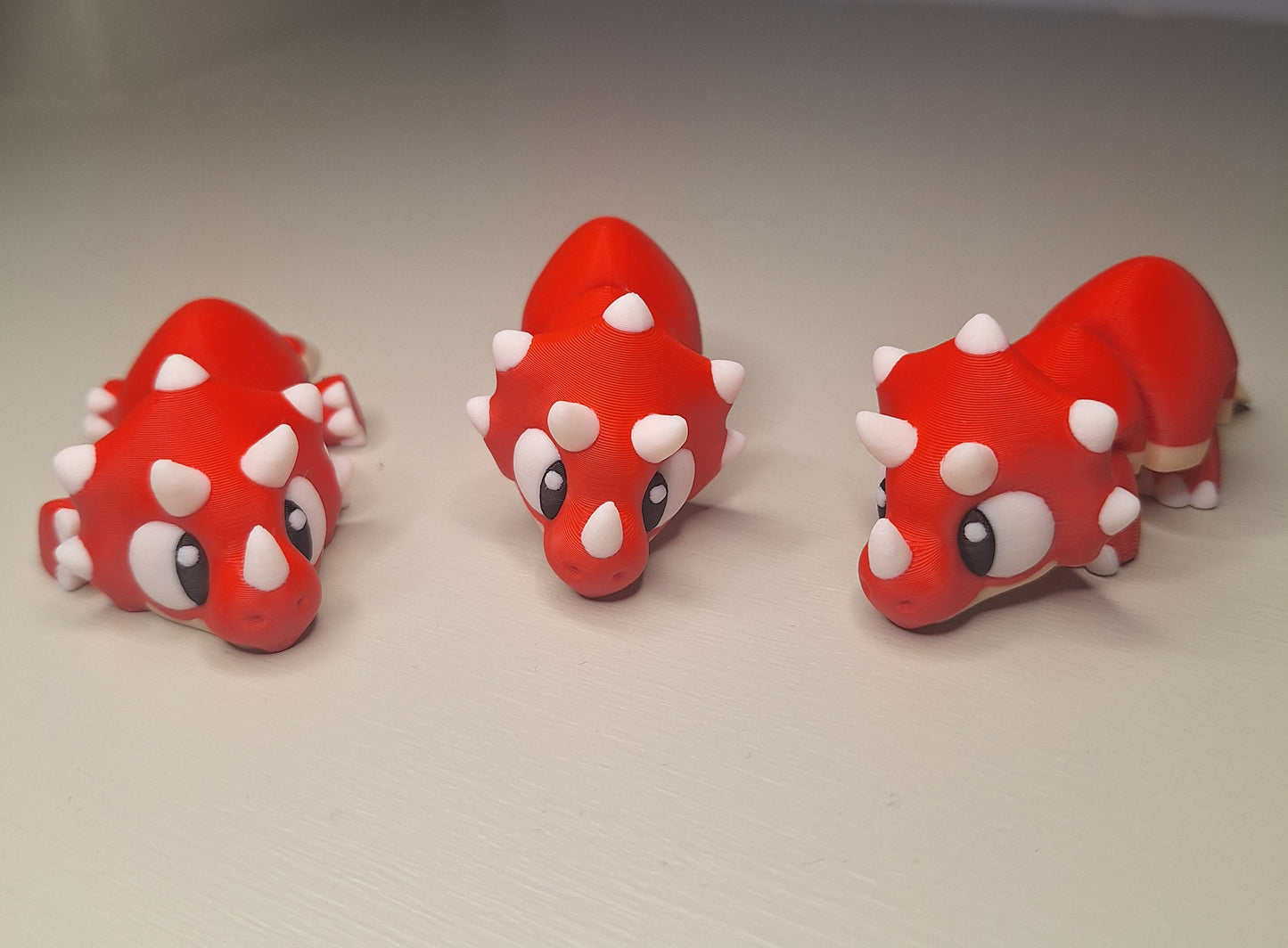 Baby Triceratops dinosaurs