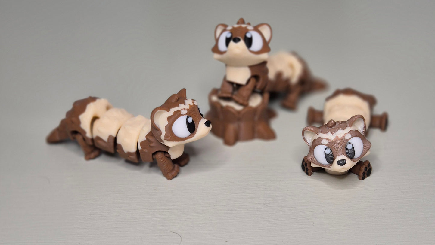 Articulated Ferret toy