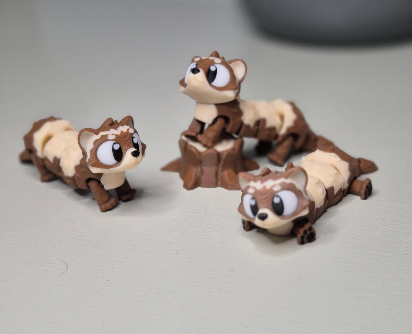 Articulated Ferret toy