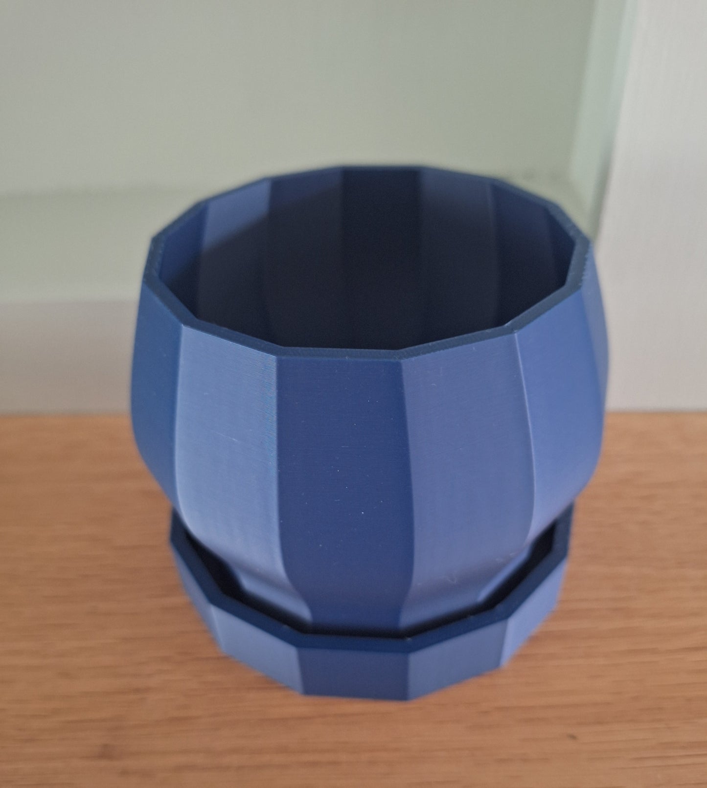 Goblet plant pot, 3d printed