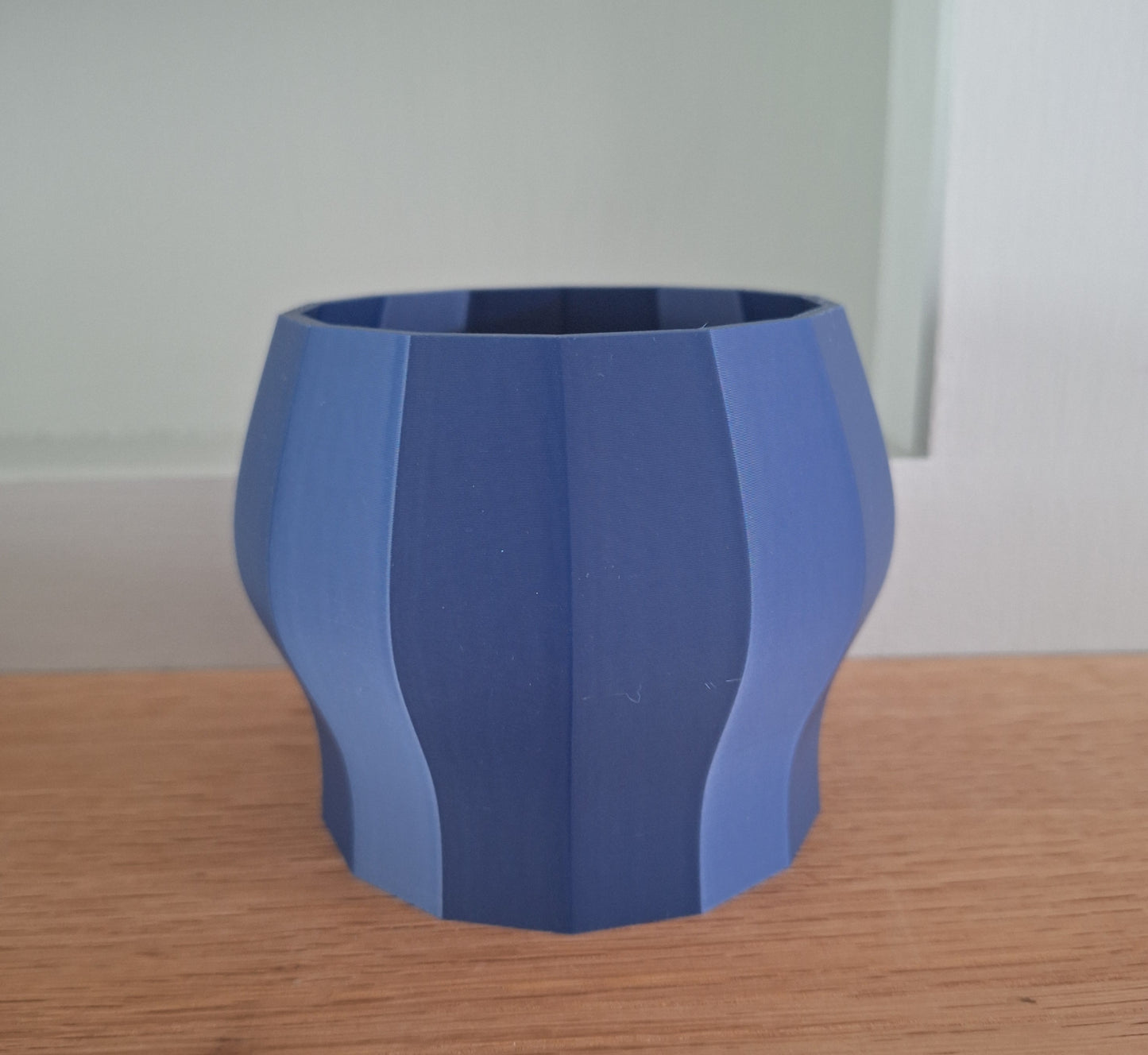 Goblet plant pot, 3d printed