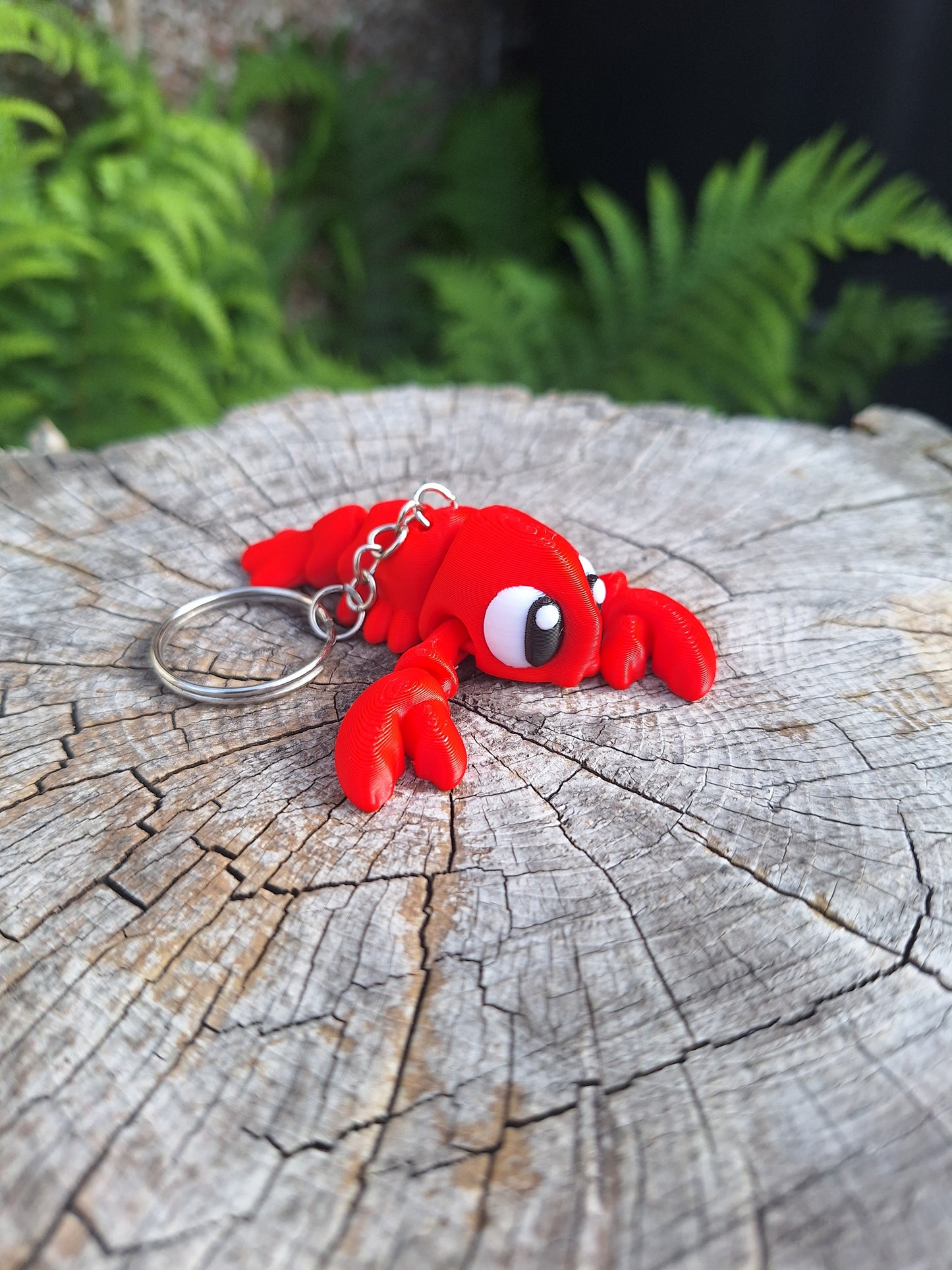 Marine Life 3D Printed Keychain | Ocean Animal Accessories UK