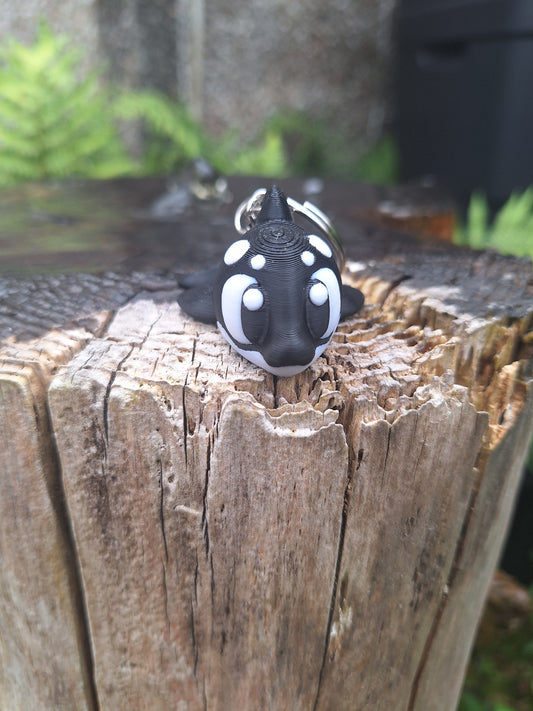 Marine Life 3D Printed Keychain | Ocean Animal Accessories UK