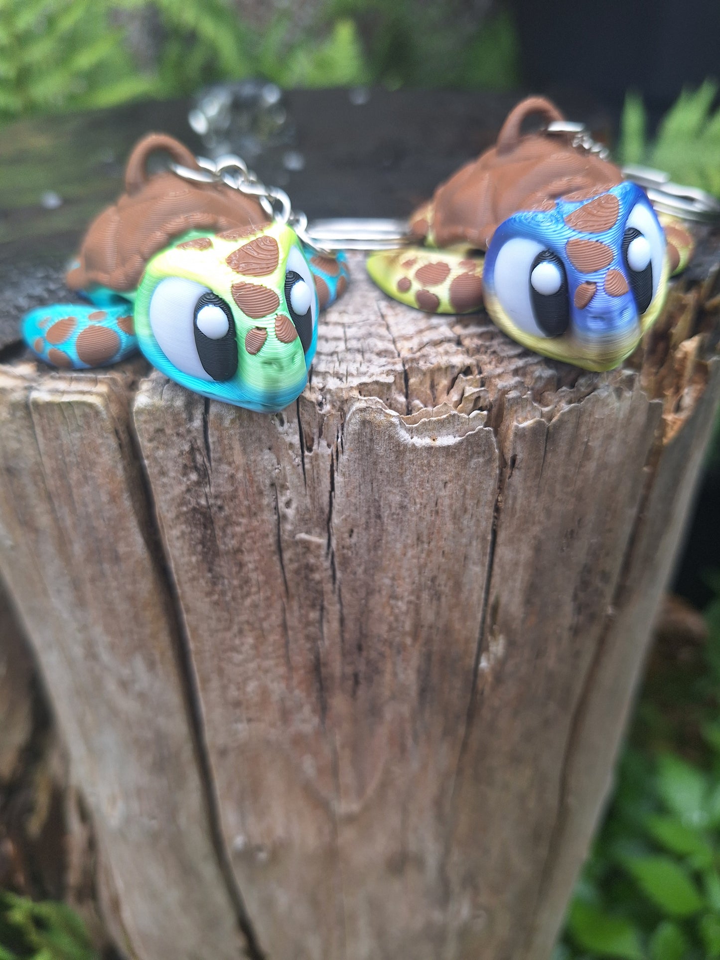 Marine Life 3D Printed Keychain | Ocean Animal Accessories UK