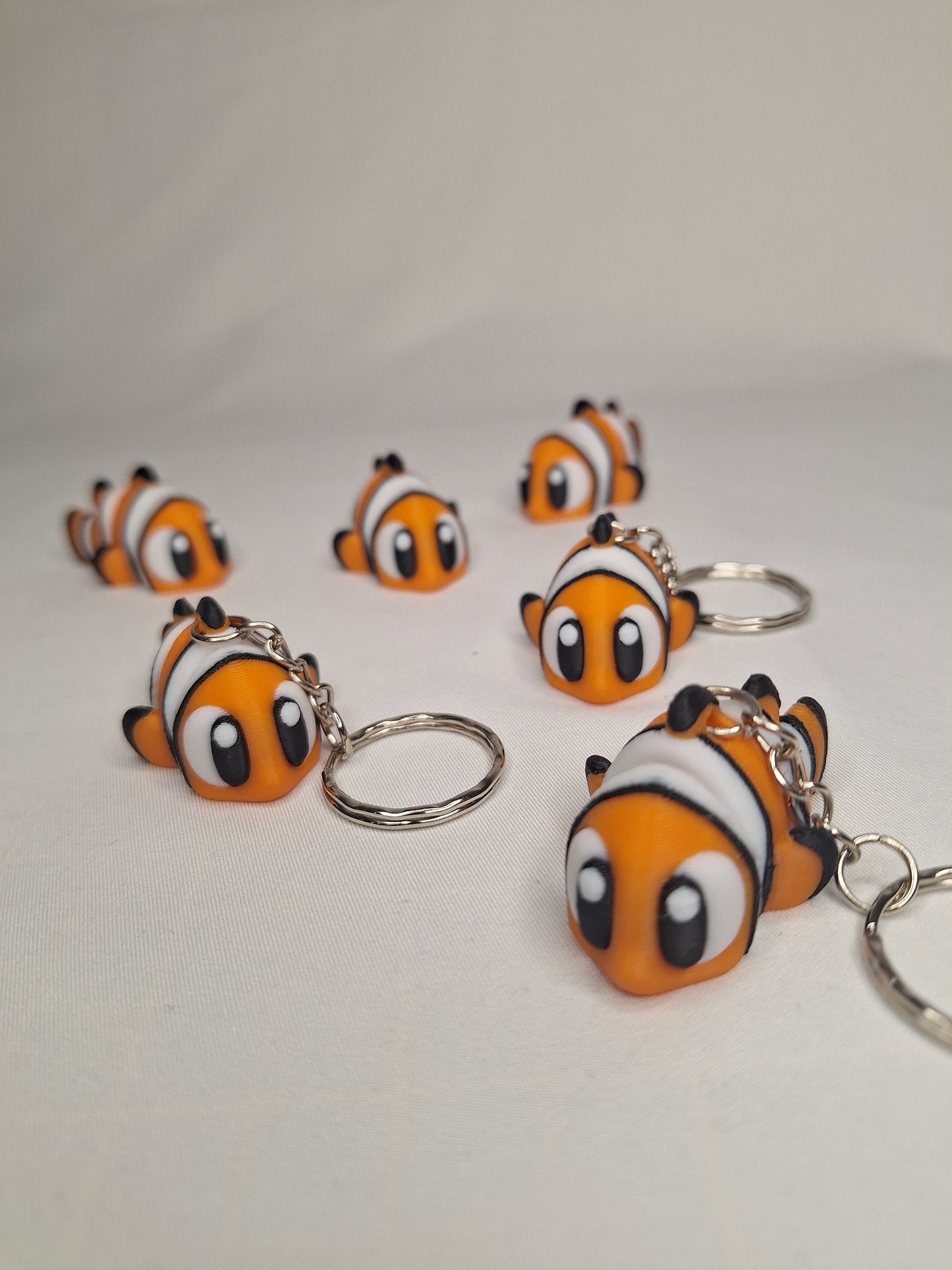Marine Life 3D Printed Keychain | Ocean Animal Accessories UK