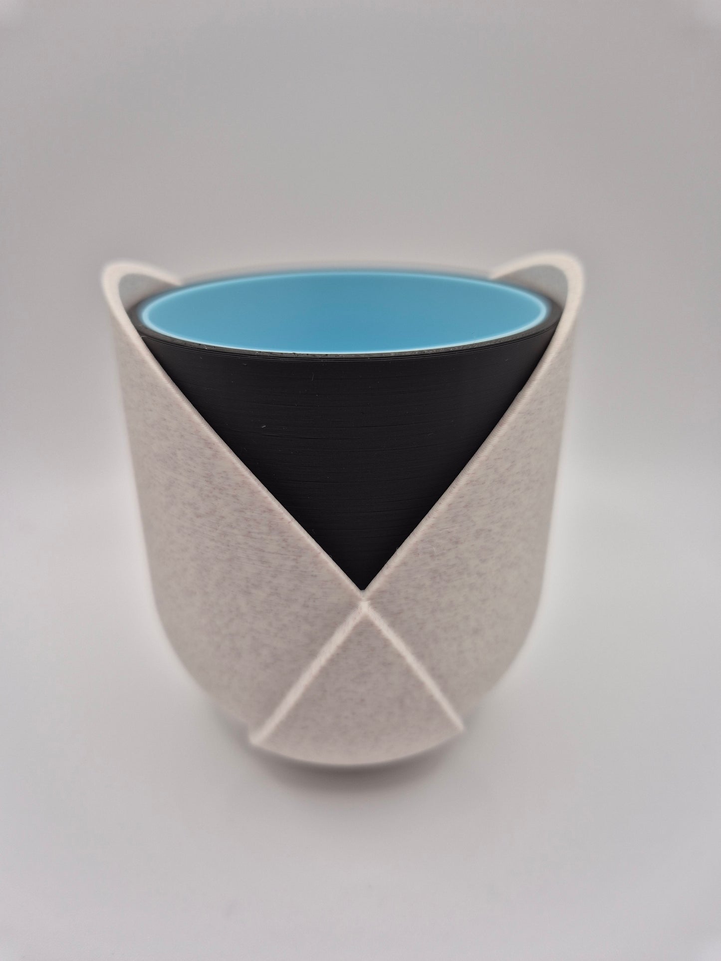 Tulip Layered 3D Printed Plant Pot | Customizable Colours UK