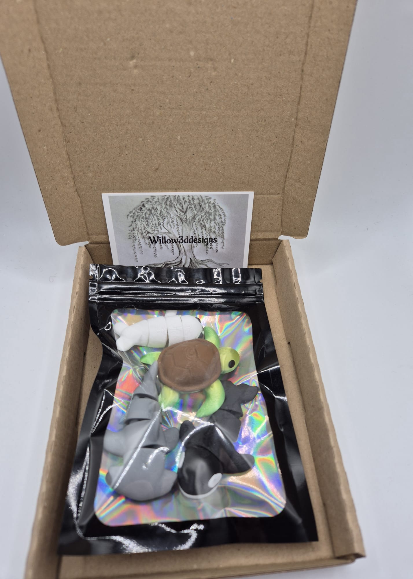 🌊Articulated Sea Creatures 3D Printed Set | Turtle Whale Dolphin Seal UK