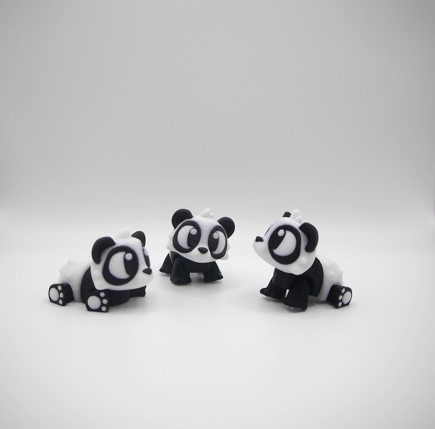 Baby panda, 3d articulated fidget