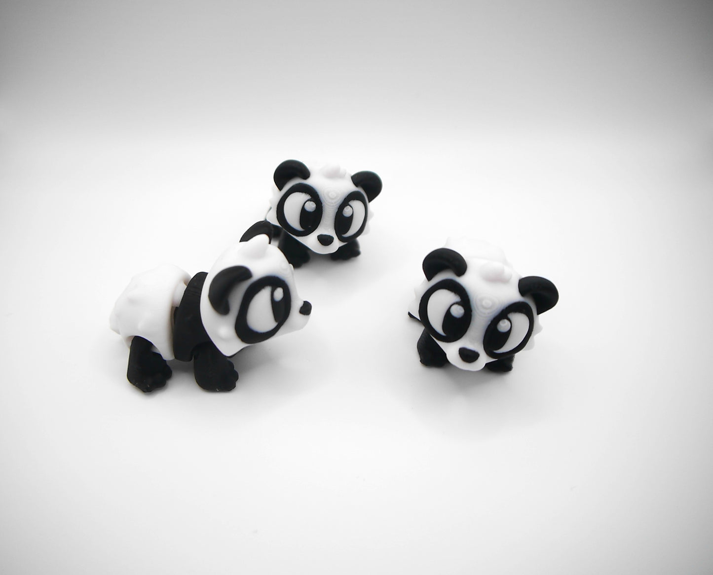 Baby panda, 3d articulated fidget