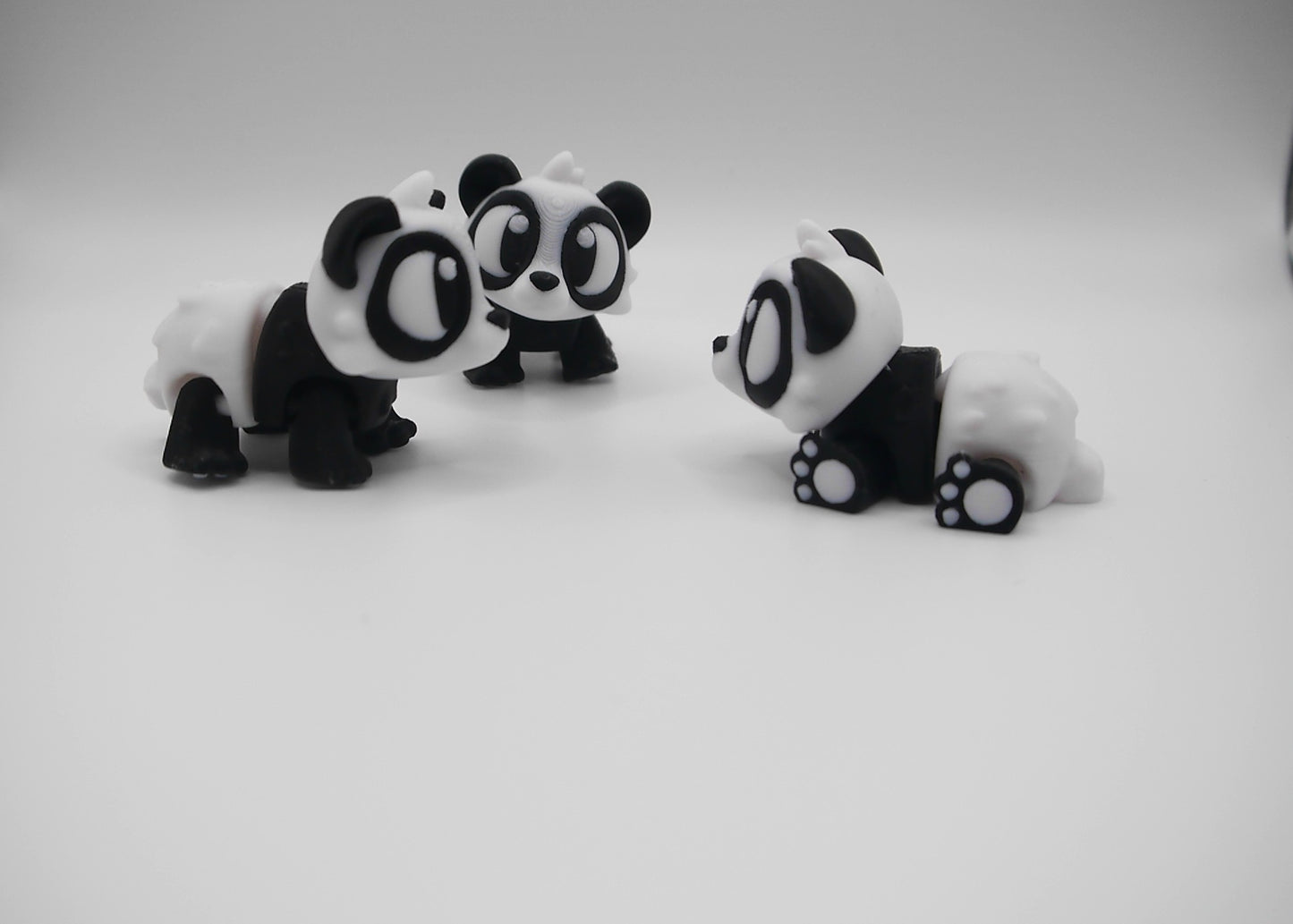 Baby panda, 3d articulated fidget