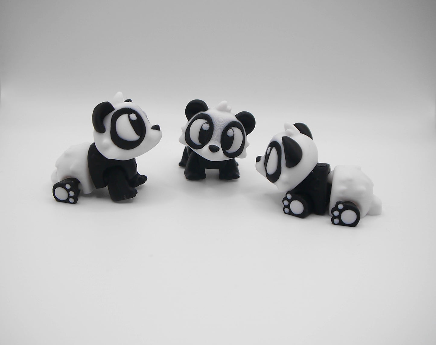 Baby panda, 3d articulated fidget