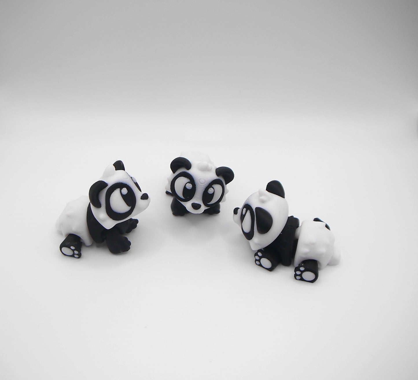 Baby panda, 3d articulated fidget