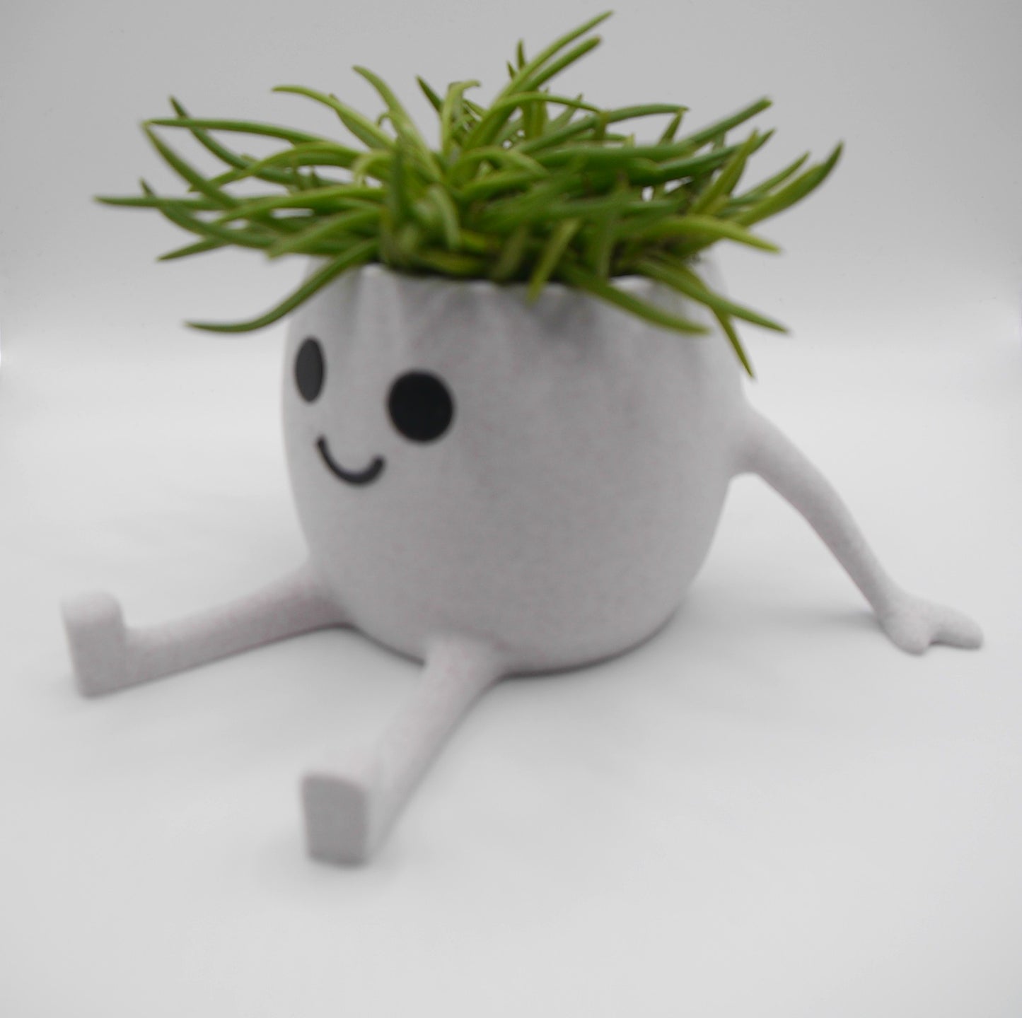 Happy Face "Laid back" plant pot