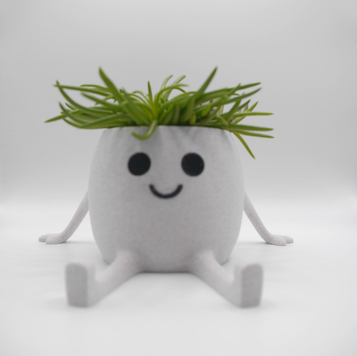 Happy Face "Laid back" plant pot