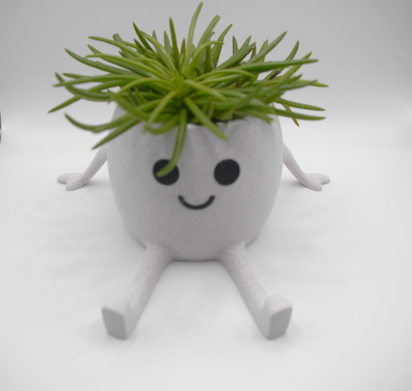 Happy Face "Laid back" plant pot